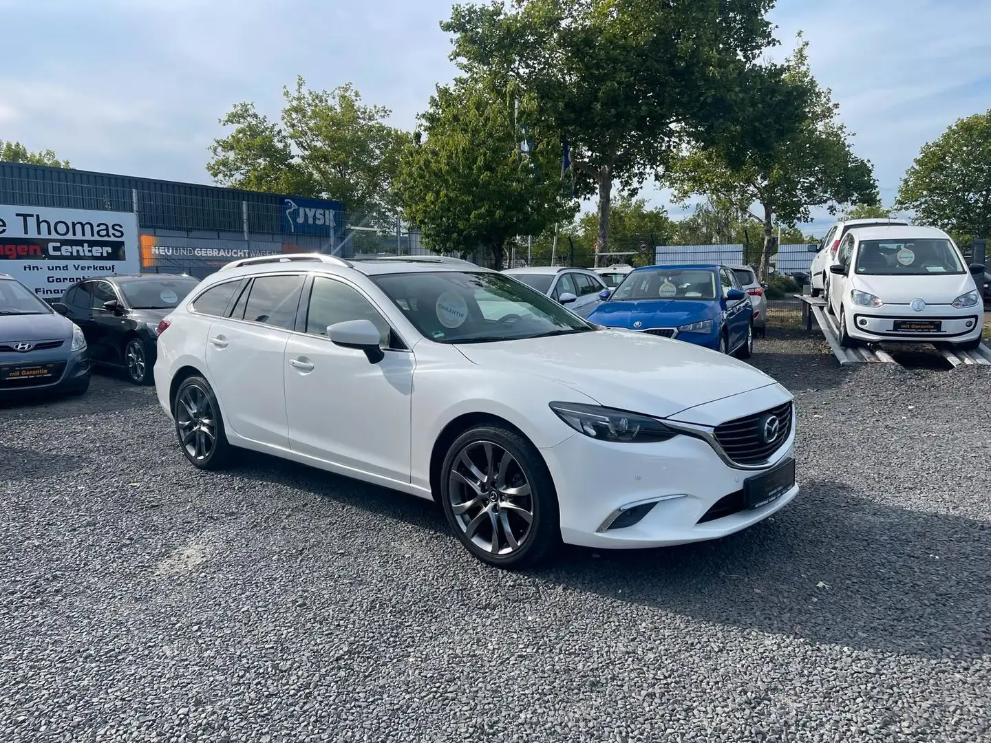 Mazda 6 Kombi Sports-Line/NAVI/KAMERA/TÜV NEU Blanc - 2
