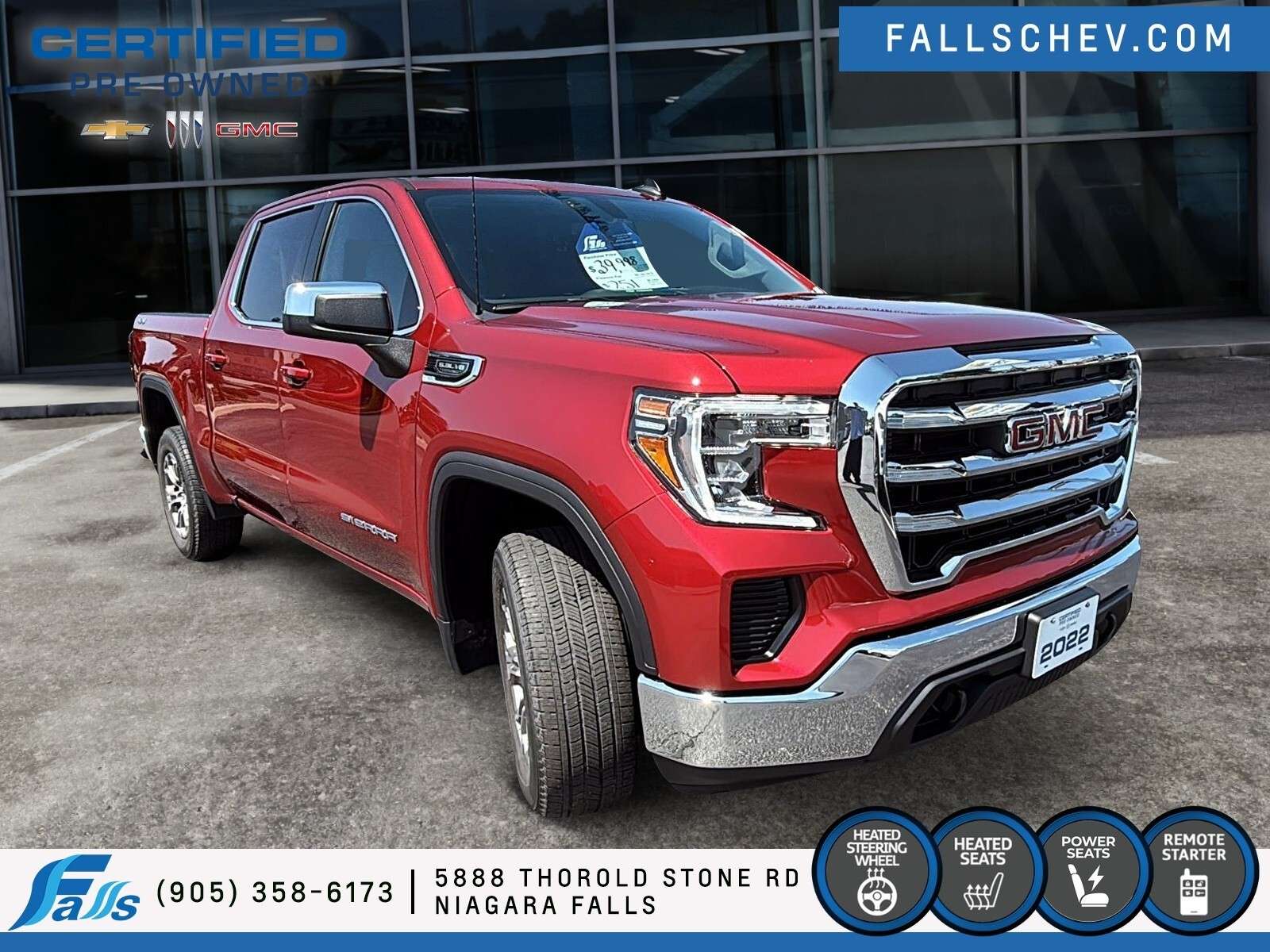 2022 GMC Sierra 1500 SLE SLE,5.3L,CREW,H.SEATS,KOKIAK EDITION — снимка 1