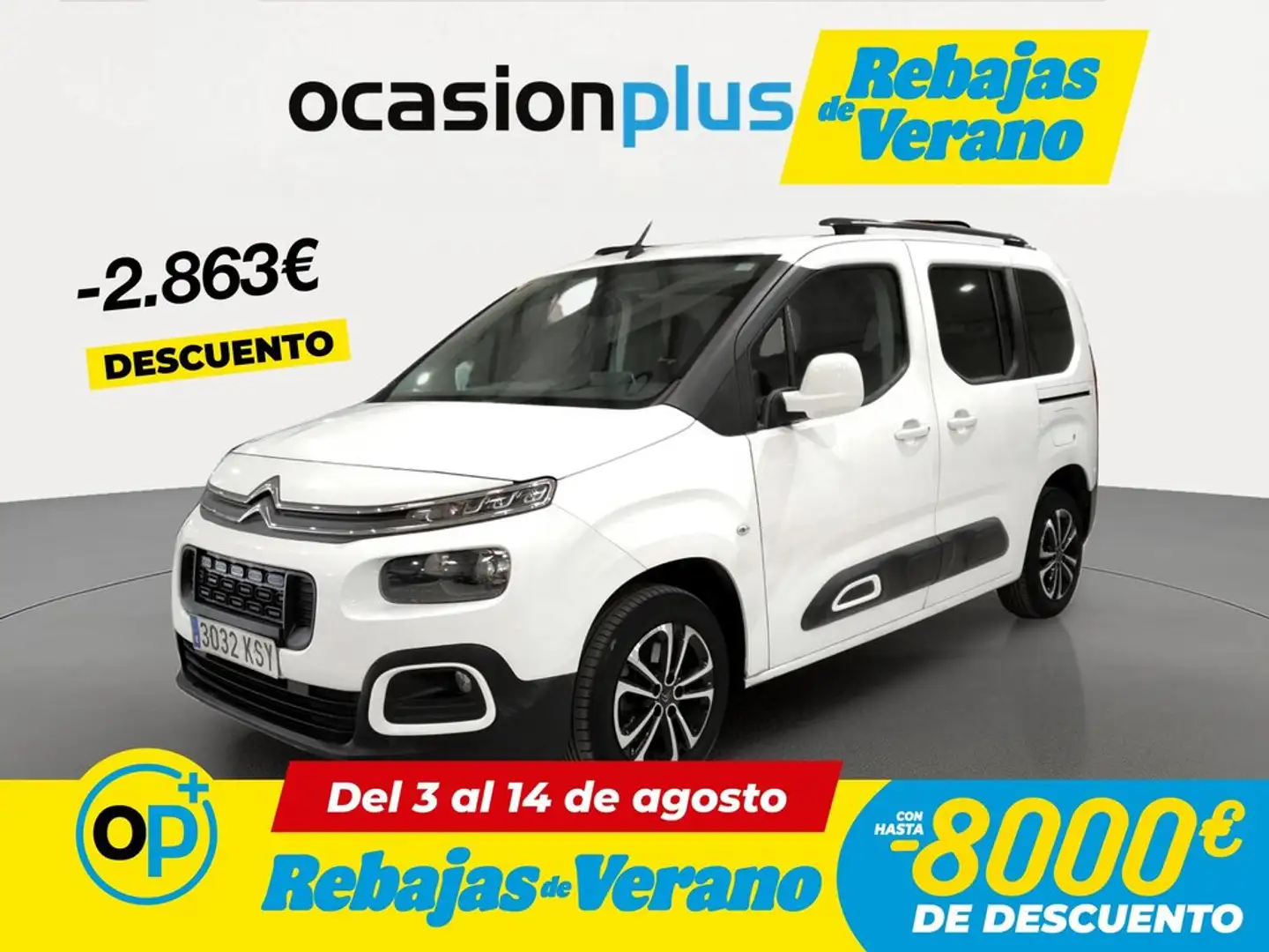 Citroen Berlingo BlueHDi S&S Talla M Shine 130 Blanco - 1