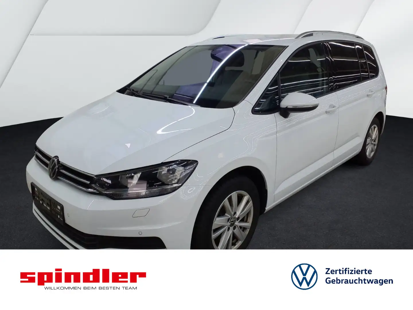 Volkswagen Touran Comfortline 1.5TSI DSG/ 7-Sitze, AHK, RFK Weiß - 1