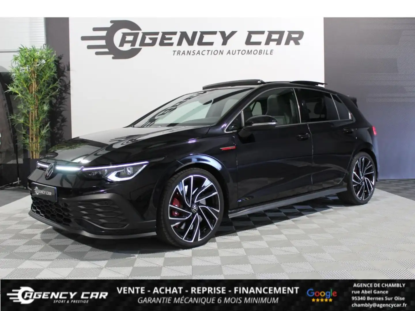 Volkswagen Golf VIII GTI Clubsport 2.0 TSI 300CH BV DSG 7 - Suivi VW Schwarz - 1