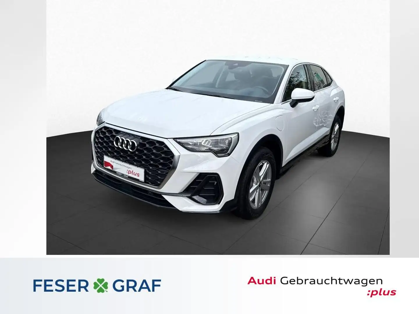 Audi Q3 Sportback 45 TFSI e 180 kW S tro+Navi+virtual+Shz+ Weiß - 1
