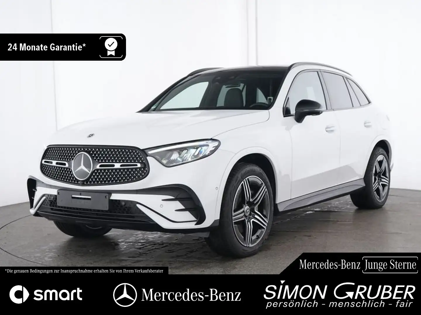 Mercedes-Benz GLC 300 e 4M AMG Pano HUD Burm3D Airmatic AHK Weiß - 1
