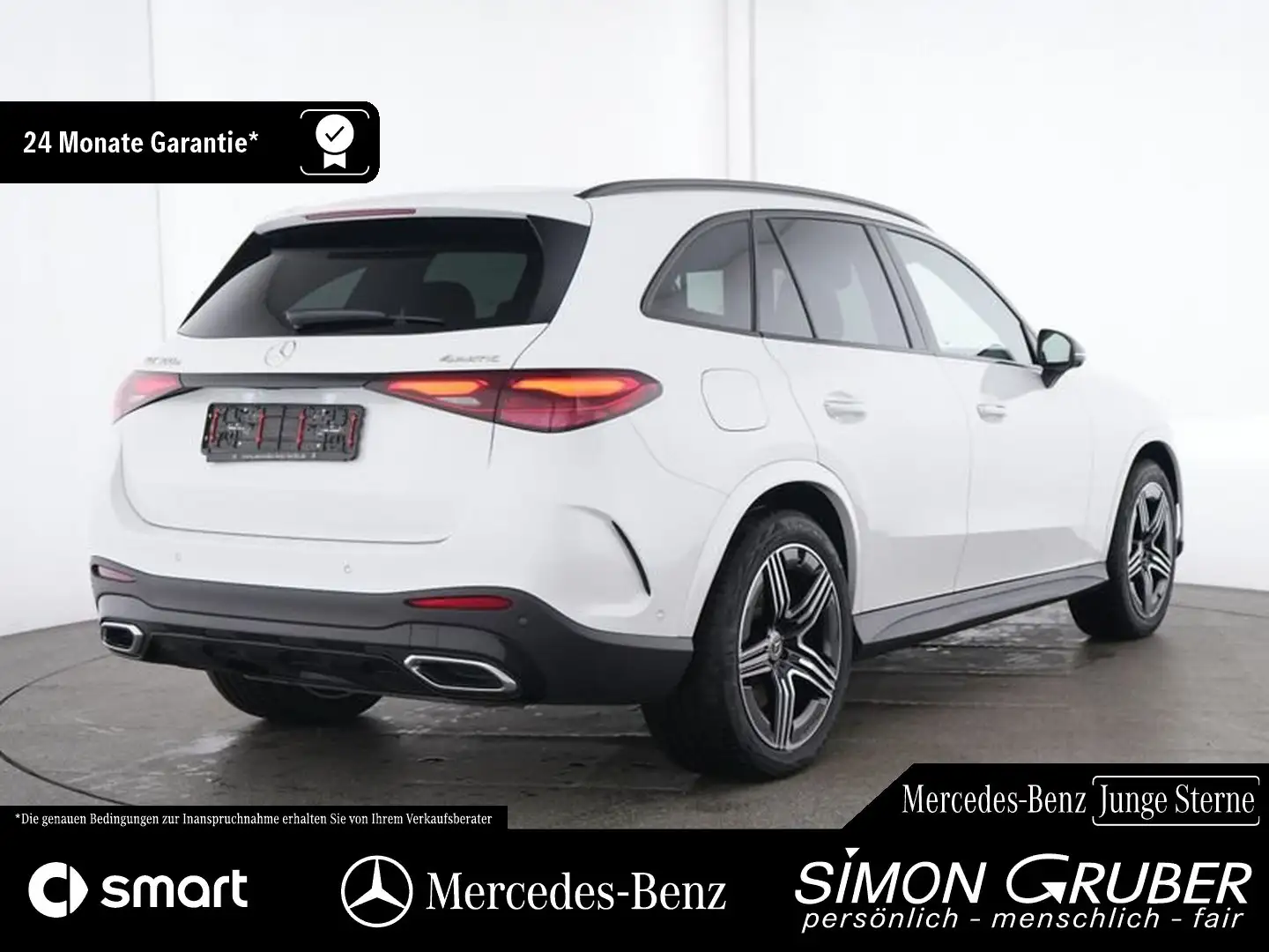 Mercedes-Benz GLC 300 e 4M AMG Pano HUD Burm3D Airmatic AHK Weiß - 2