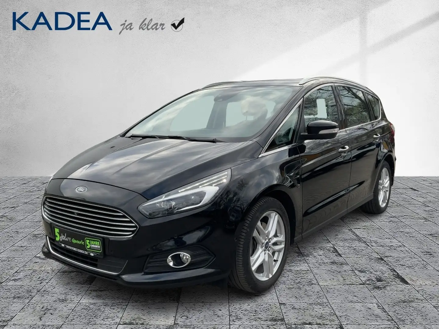 Ford S-Max Bi-Turbo Titanium LED*LEDER* AHK*2xKAMERA Zwart - 2