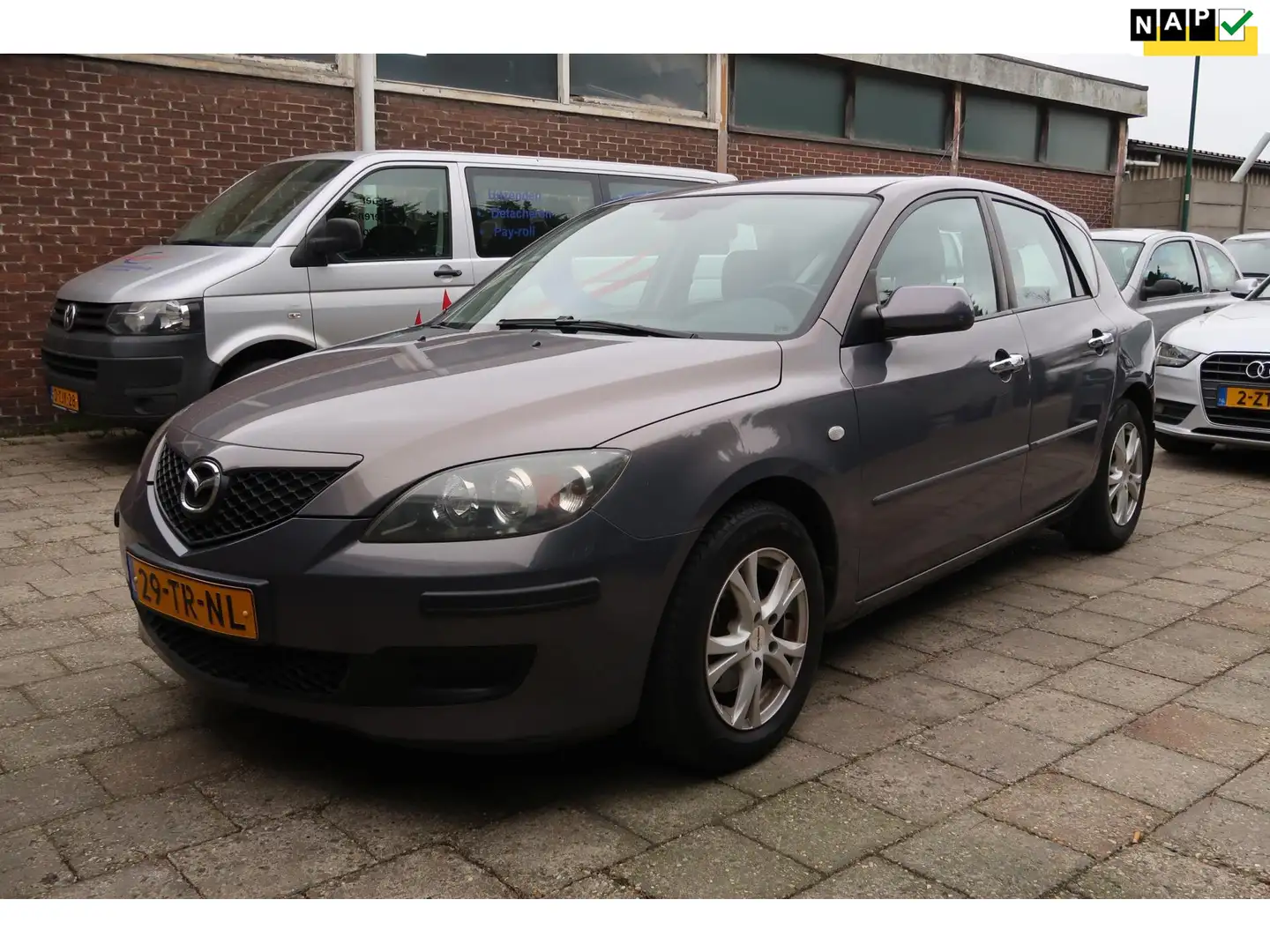 Mazda 3 1.6 S-VT Touring, AIRCO, LM VELGEN, STUURBEDIENING Gris - 1