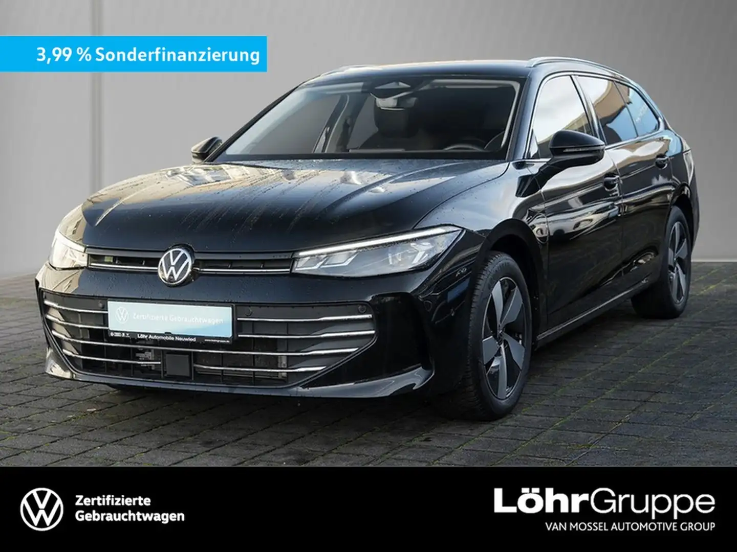 Volkswagen Passat Variant eTSI DSG Business /LED/AHK/RFK Schwarz - 1
