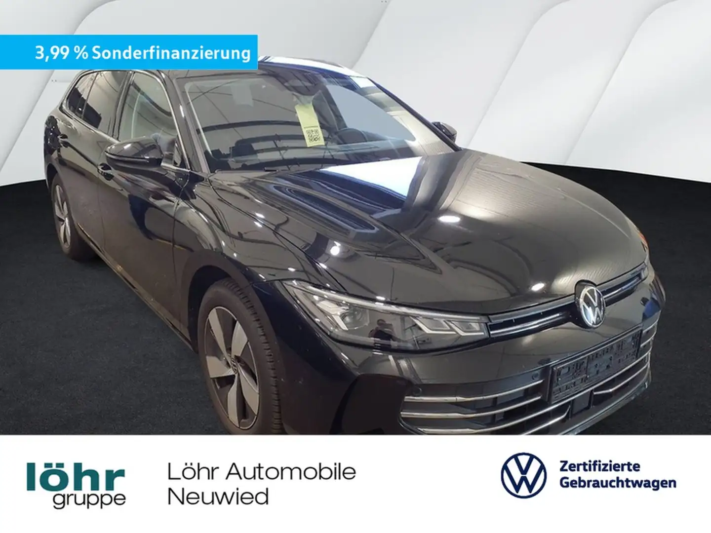 Volkswagen Passat Variant eTSI DSG Business /LED/AHK/RFK Schwarz - 1