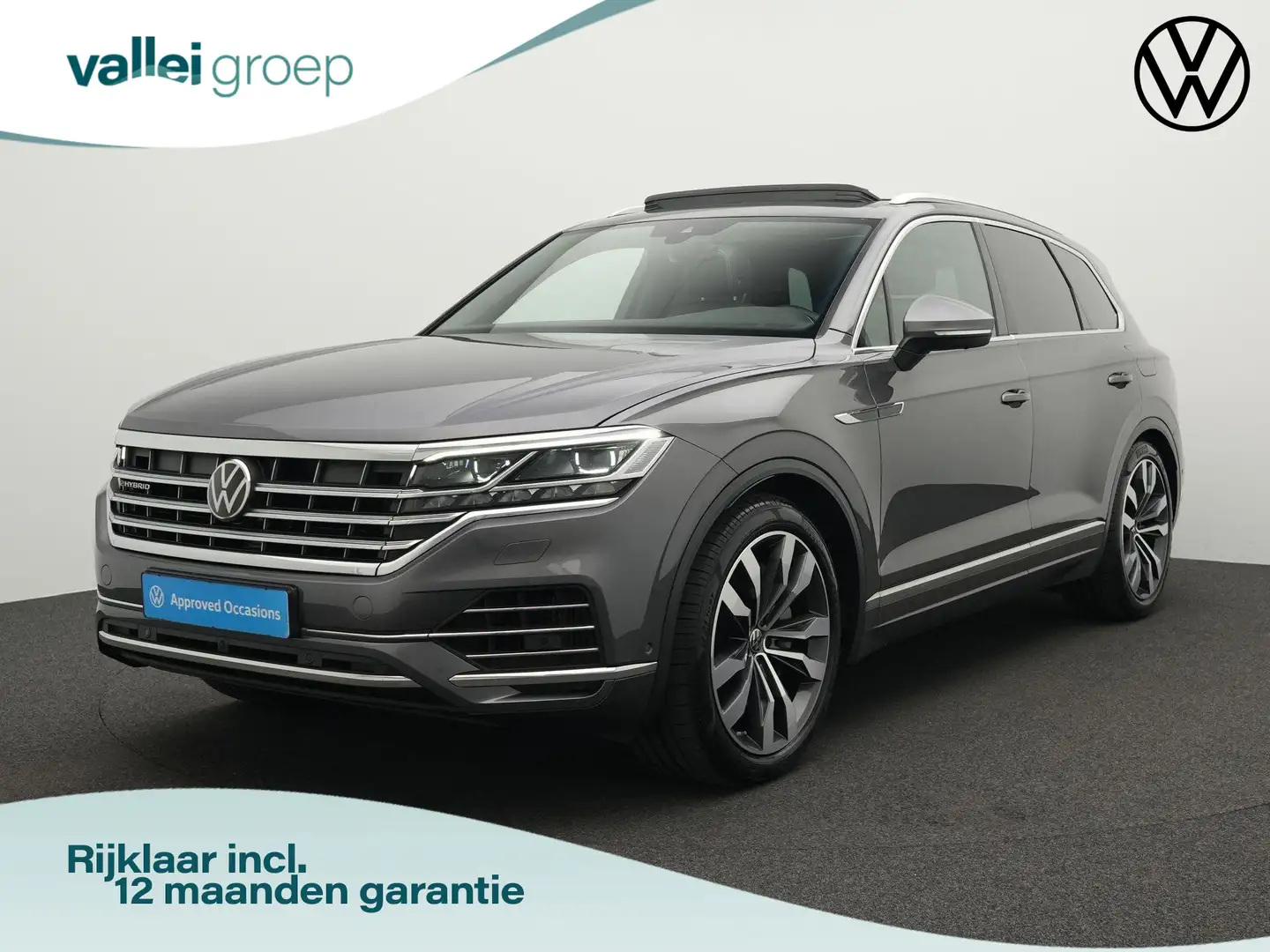 Volkswagen Touareg 3.0 TSi eHybrid 340 pk Tiptronic 4MOTION Elegance Grigio - 1