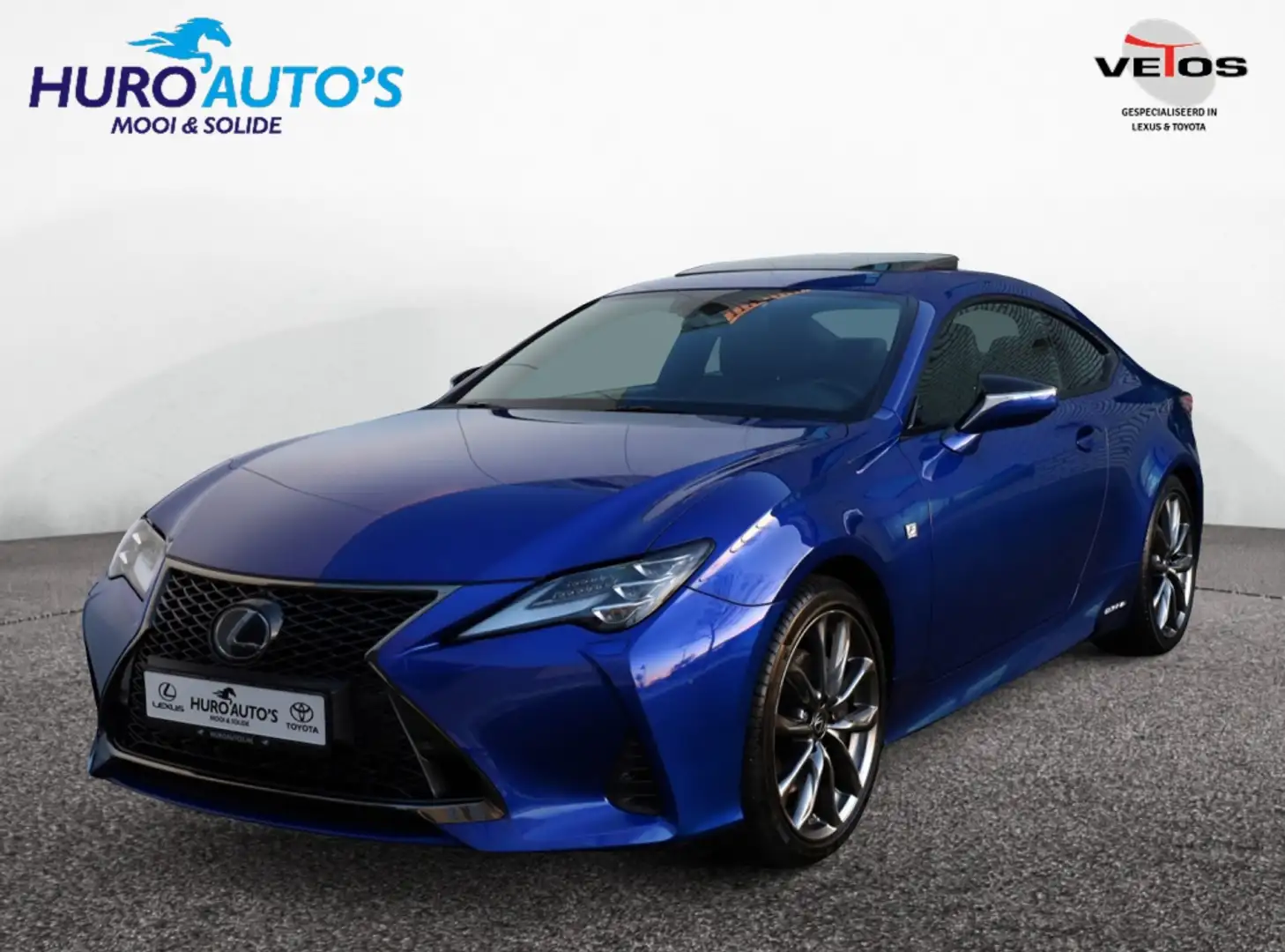 Lexus RC 300h F Sport Premium | Mark Levinson | Schuifdak | Stoe Blau - 1