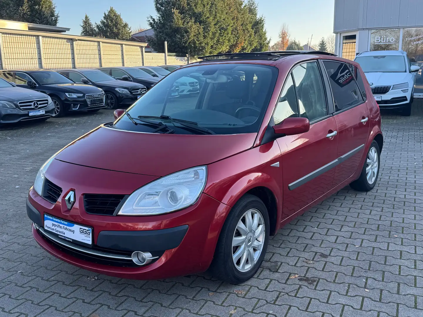 Renault Scenic 1,6 Exception *Finanzierung möglich *PANORAMA Rot - 1