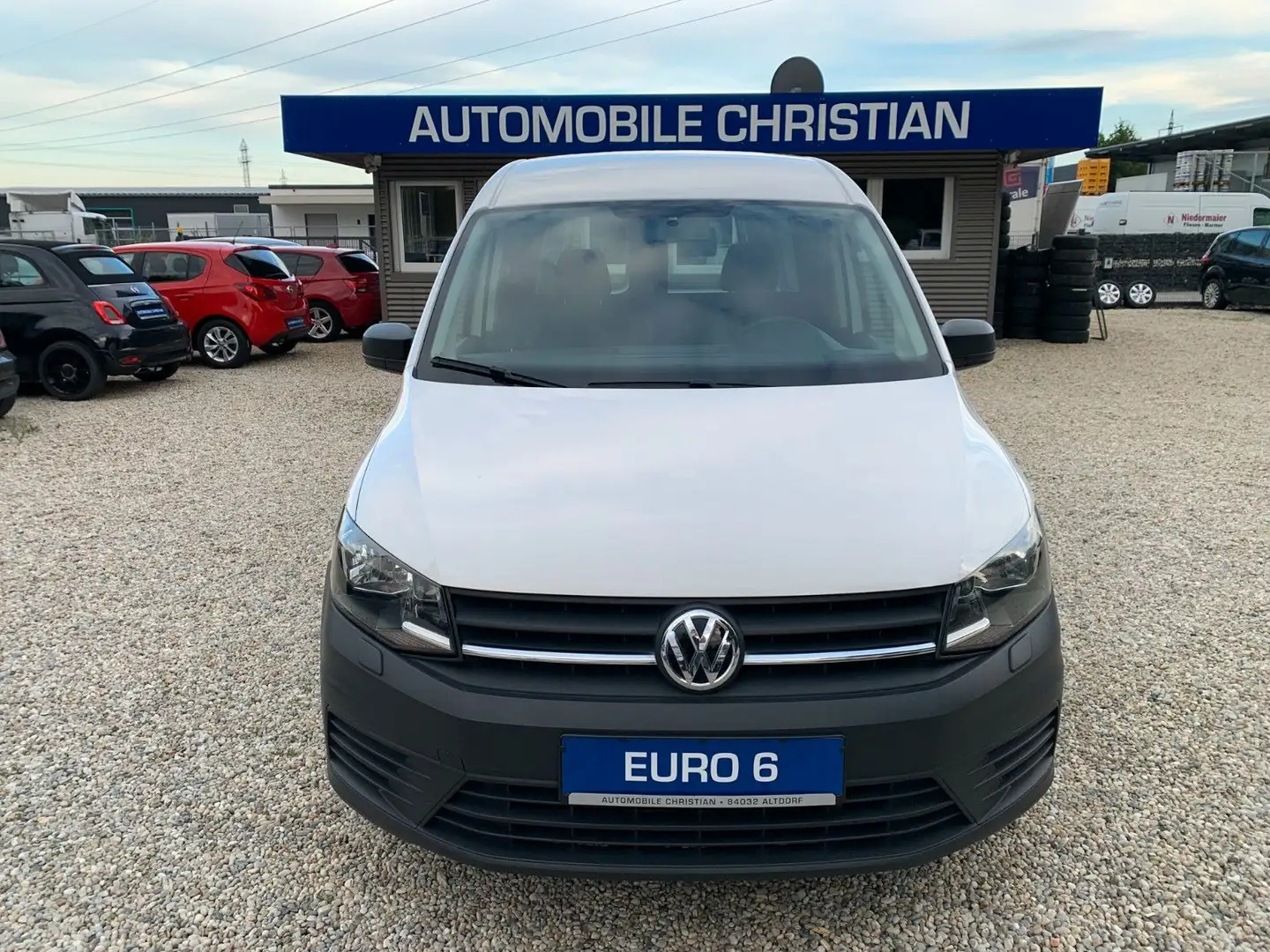 Volkswagen Caddy Maxi 2.0TDI KLIMA SITZHEIZUNG PDC EURO6 Weiß - 1