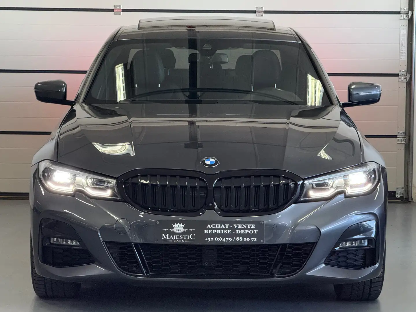 BMW 330 330e 292 ch M-sport Grijs - 2
