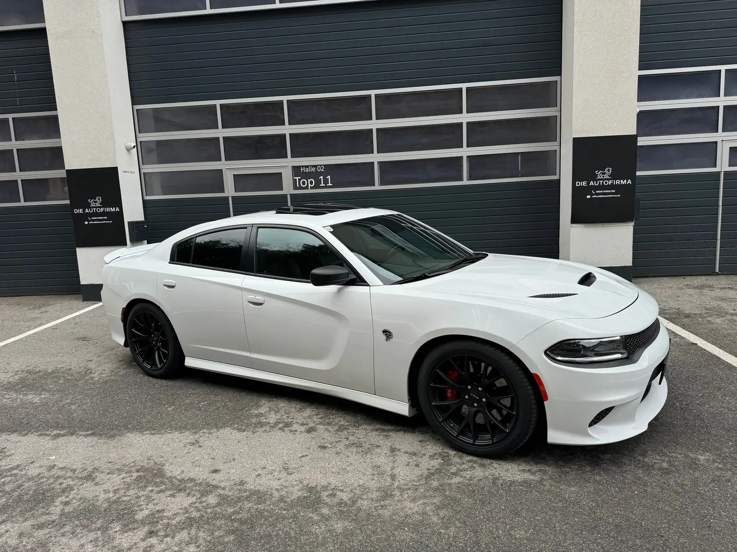 Dodge Charger **HELLCAT**6,2**V8**KOMPRESSOR**NEUWERTIG** Weiß - 1