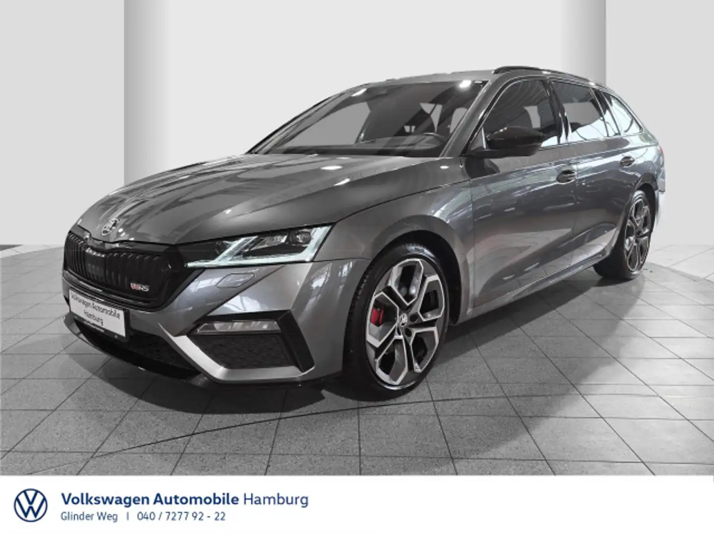 Skoda Octavia Combi RS 2.0 TDI DSG LED Navi Head-up Grau - 1