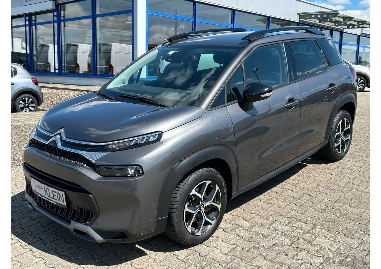 Citroen C3 Aircross Plus 130 *EAT6*NAVI*LED*CARPLAY*PDC* Gris - 2