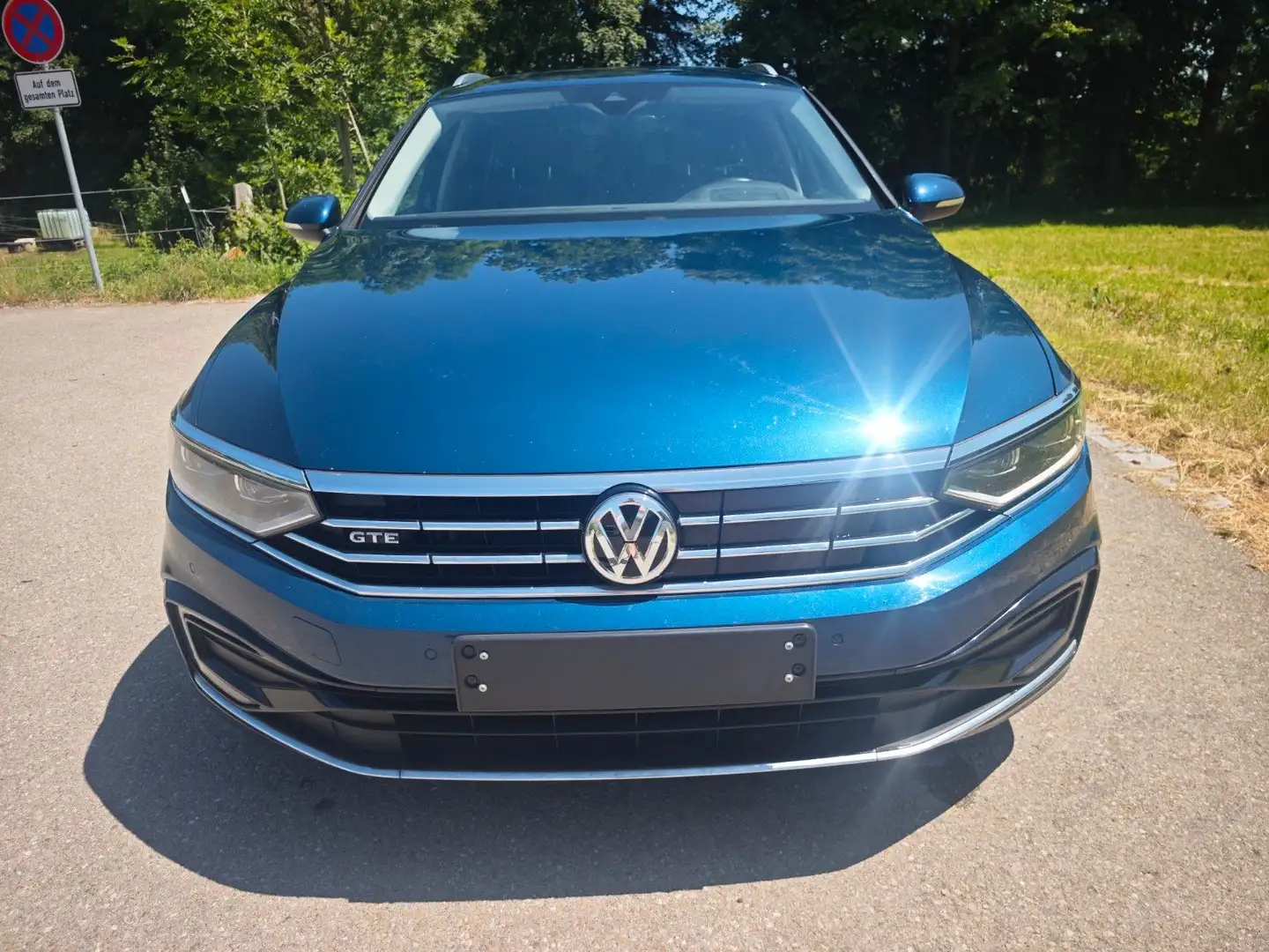 Volkswagen Passat Variant GTE*HUD*Virtual*DYN Blauw - 2