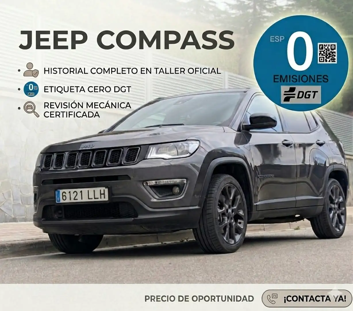 Jeep Compass 1.3 PHEV S 4x4 Aut. 240 - 1