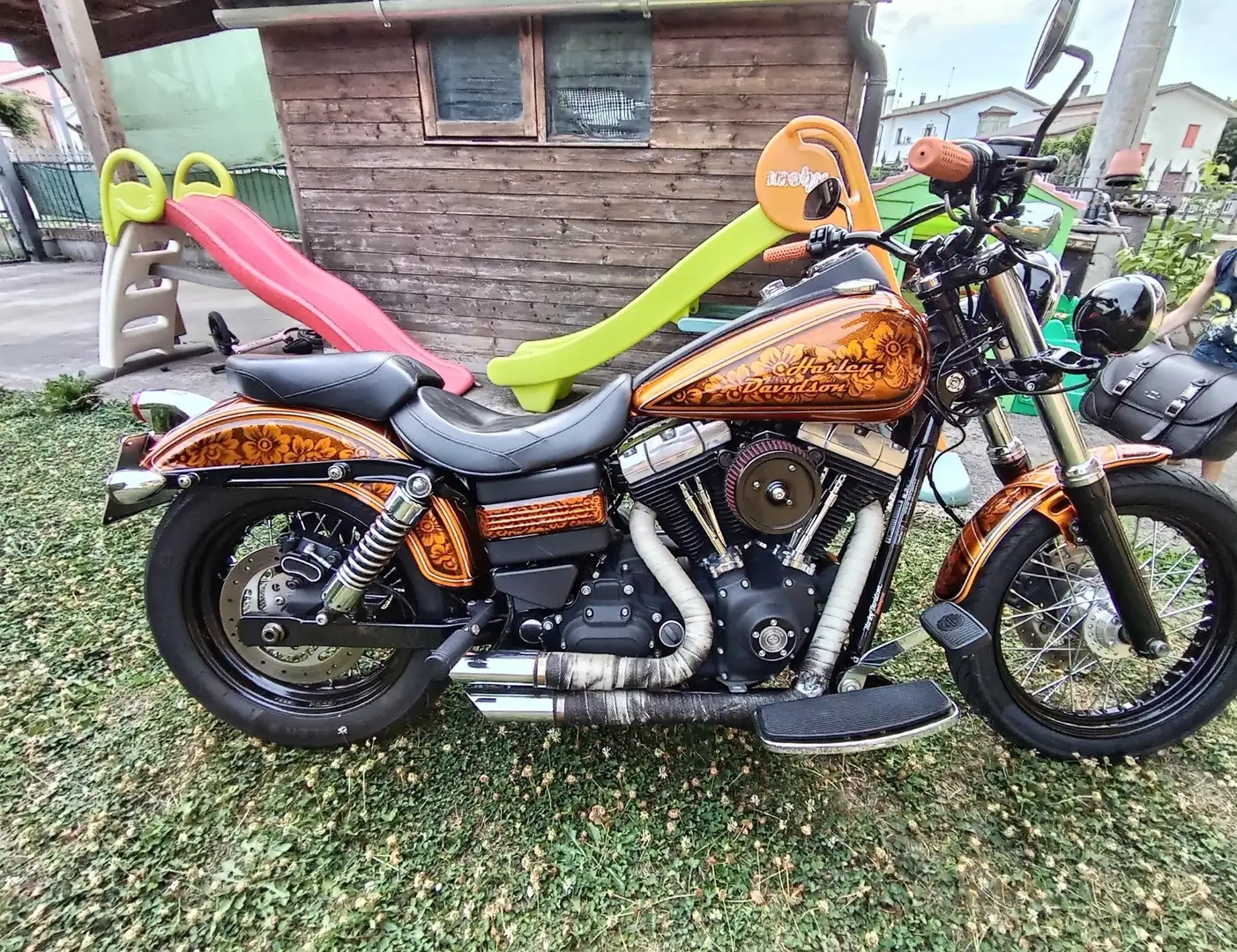 Harley-Davidson Dyna Street Bob Street bob Arancione - 1