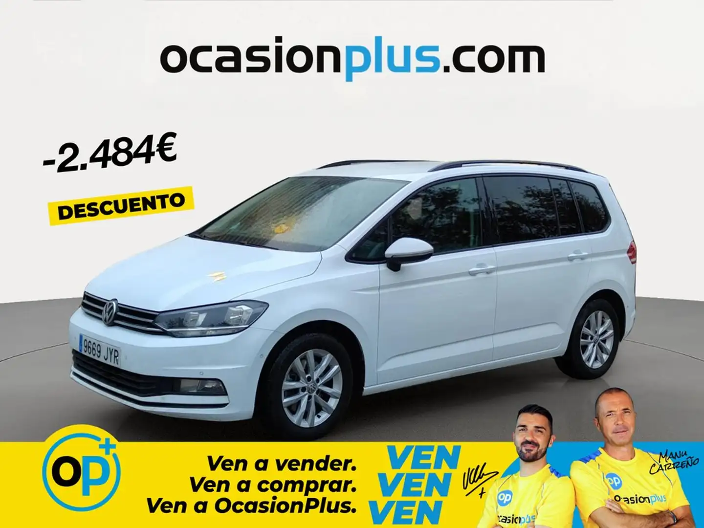 Volkswagen Touran 1.4 TSI BMT Advance DSG 110kW Blanco - 1
