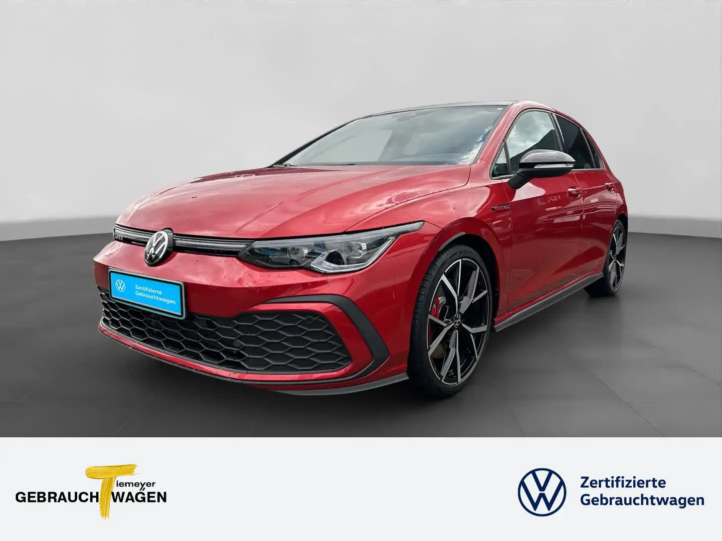 Volkswagen Golf GTI BLACKSTYLE LM19 LEDER PANO HARMAN MATRI Rot - 1