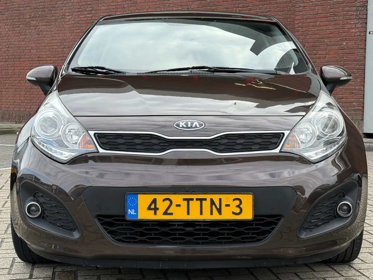 Kia Rio 1.2 CVVT Plus Pack|5DRS|LED|AIRCO|1EIG|NAP Braun - 2