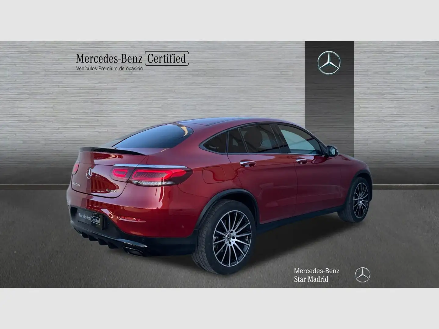 Mercedes-Benz GLC 250 250d 4Matic Aut. Rojo - 2