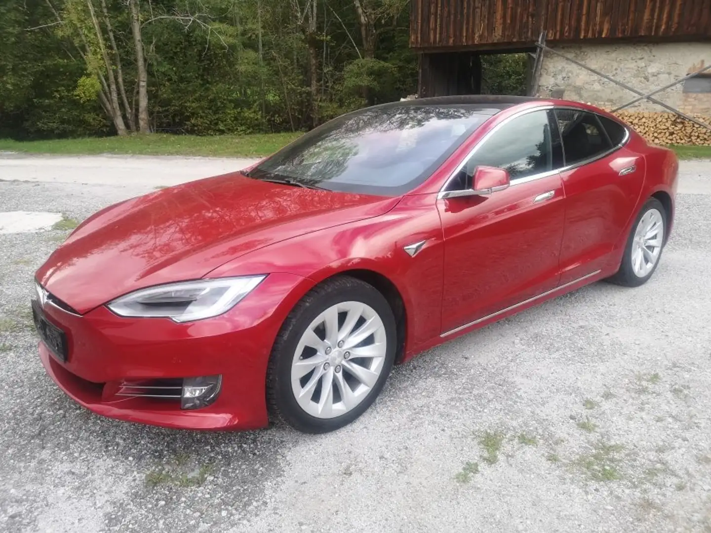 Tesla Model S Model S 78kWh (mit Batterie) SR Rot - 1
