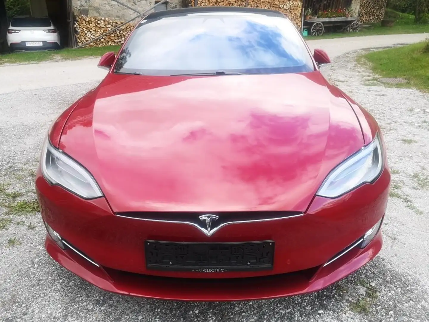 Tesla Model S Model S 78kWh (mit Batterie) SR Rot - 2