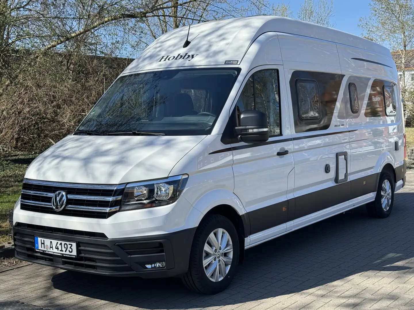 Volkswagen Crafter Hobby-Maxia Van 680 ET | 3,88 t zul. Ges. Weiß - 1