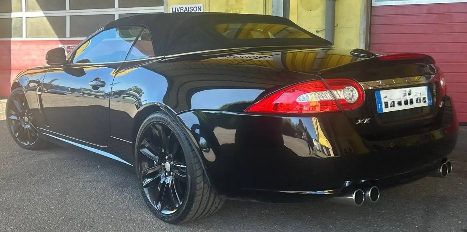 Jaguar XKR XKR Cabriolet 5.0 V8 - 510 Suralimenté A Schwarz - 2