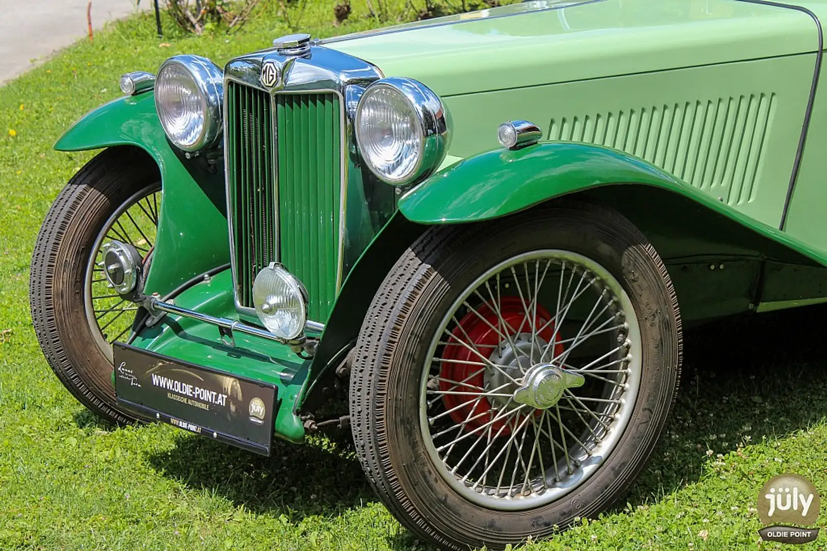 MG Ostali MG TA - Ein restaurierter Britischer Klassiker zelena - 2