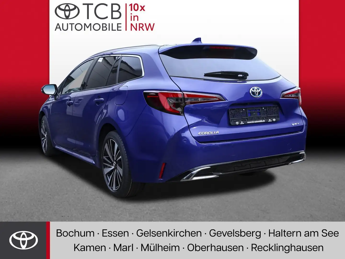 Toyota Corolla 2.0 Hybrid Teamplayer NAVI SHZ PDC KLIMA Bleu - 2