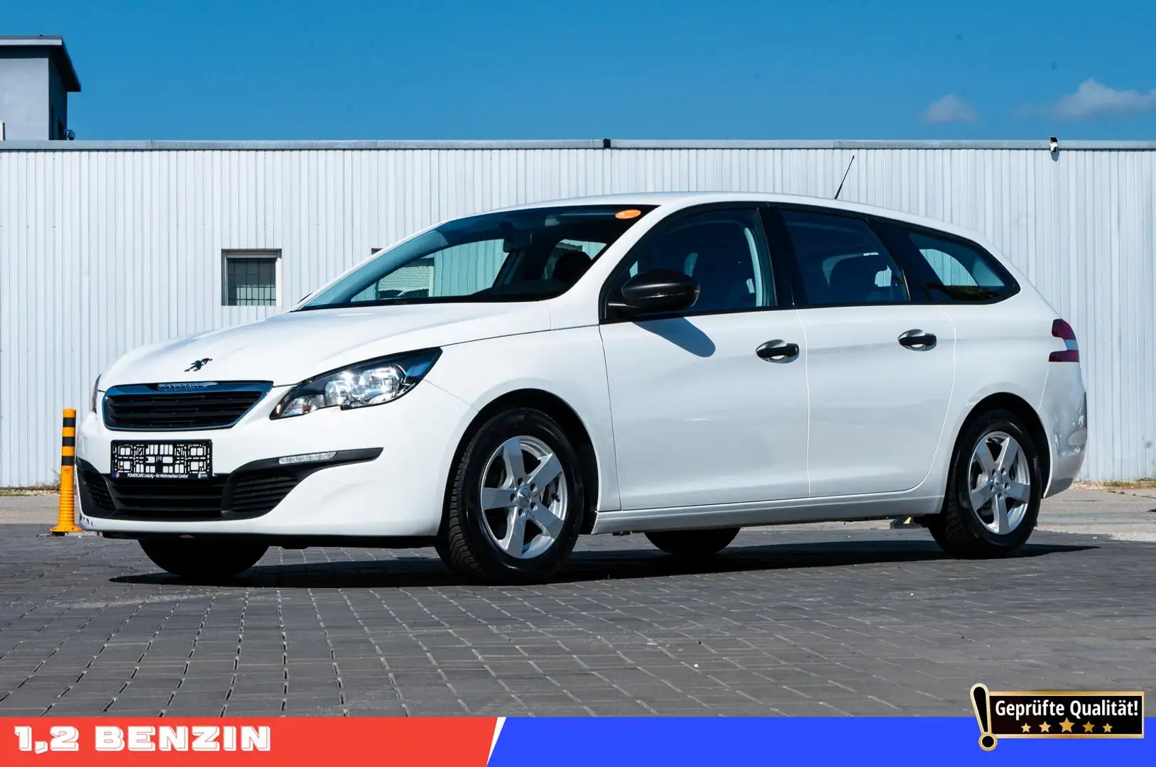 Peugeot 308 1.2 Access,Sitzhzg.,Tempomat Blanc - 1
