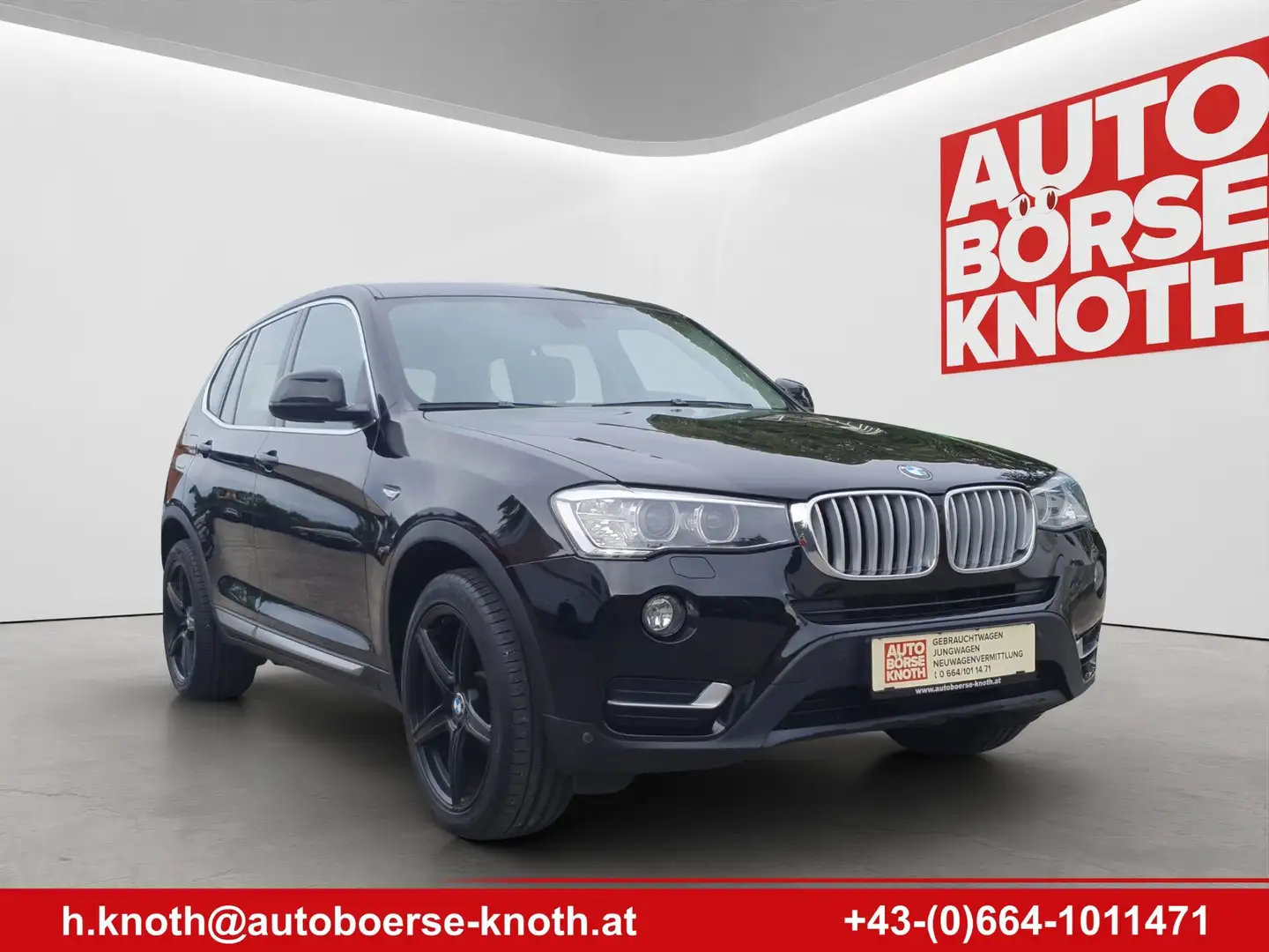 BMW X3 xDrive 20 d/X-line/NAVI/19Zoll/Xenon/Kamera Schwarz - 1