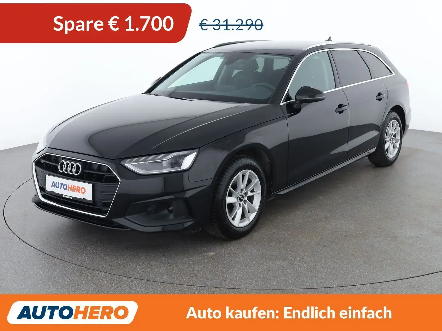 Audi A4 35 TDI Mild-Hybrid Schwarz - 1