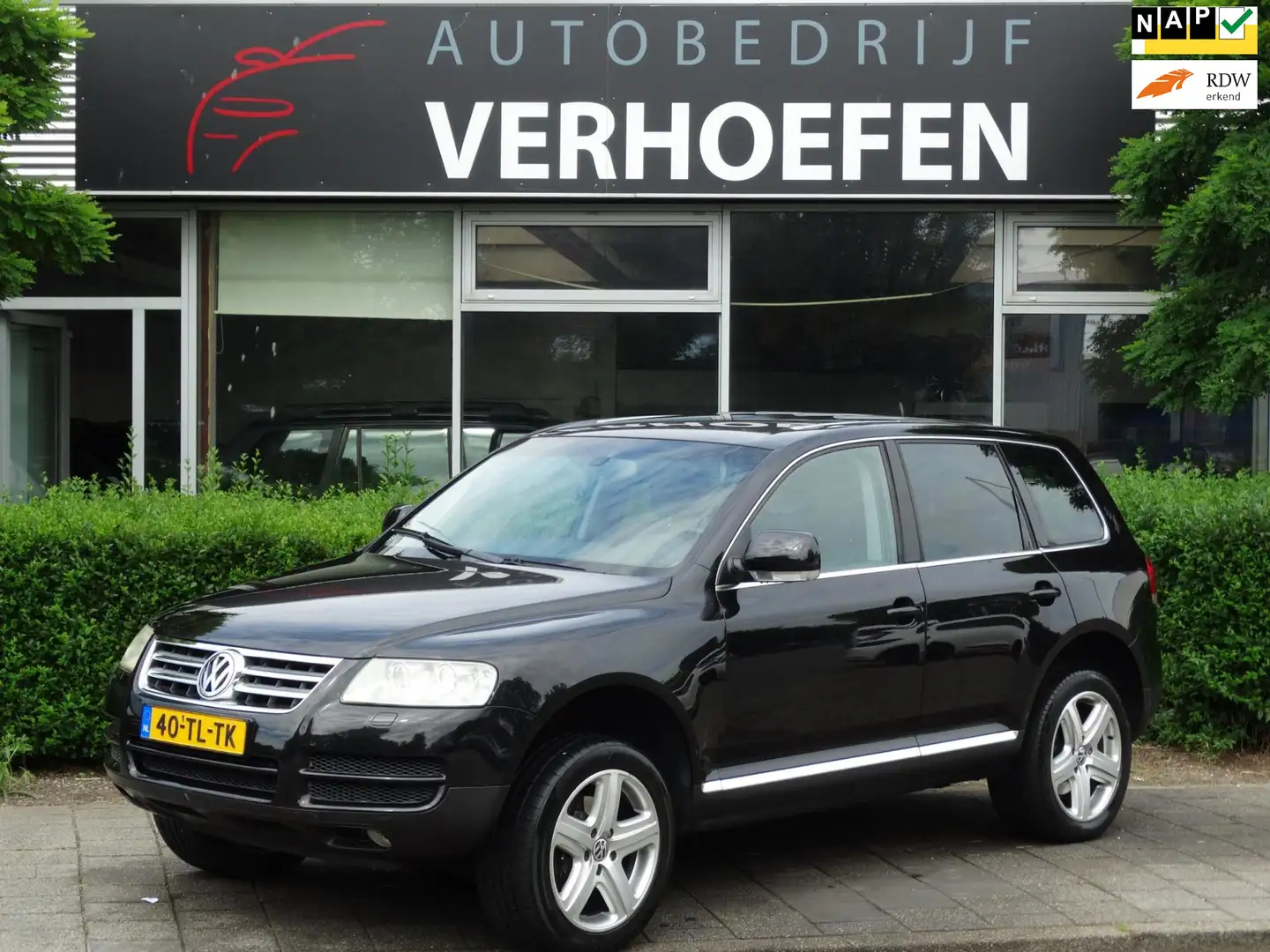 Volkswagen Touareg 4.2 V8 - HEEFT WAT LIEFDE NODIG ! - AUTOMAAT - STO Schwarz - 1