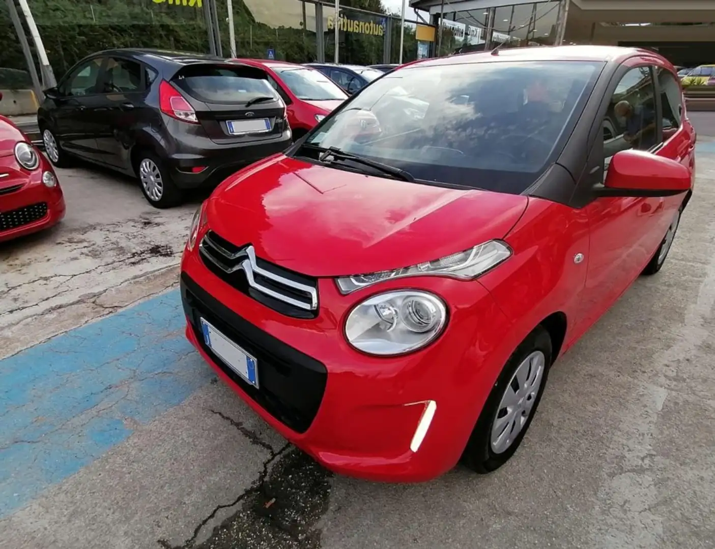 Citroen C1 1.0 VTi 70cv ETG 5 PORTE FEEL Rosso - 1