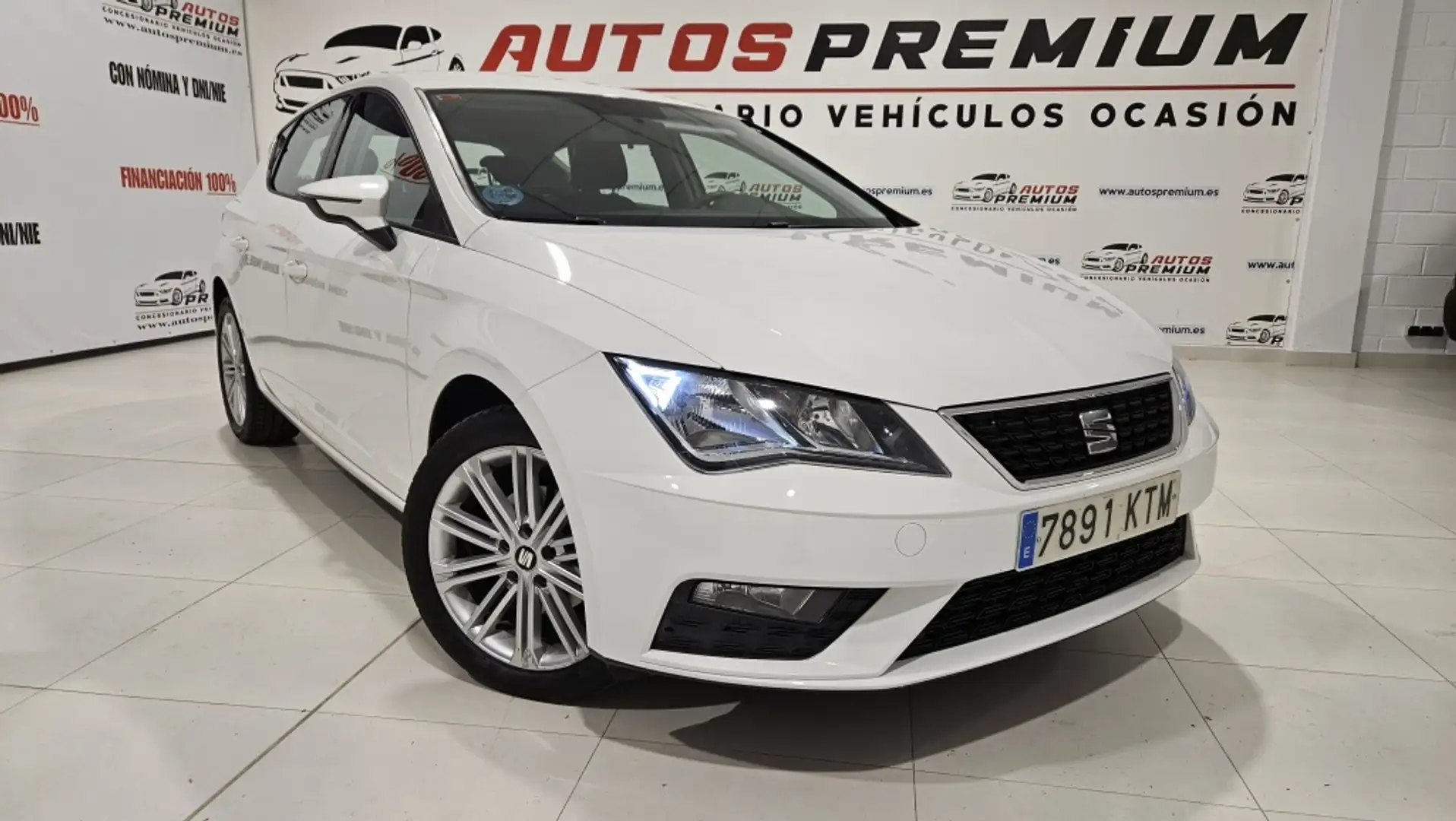 SEAT Leon 1.6TDI CR Reference 90 Weiß - 2