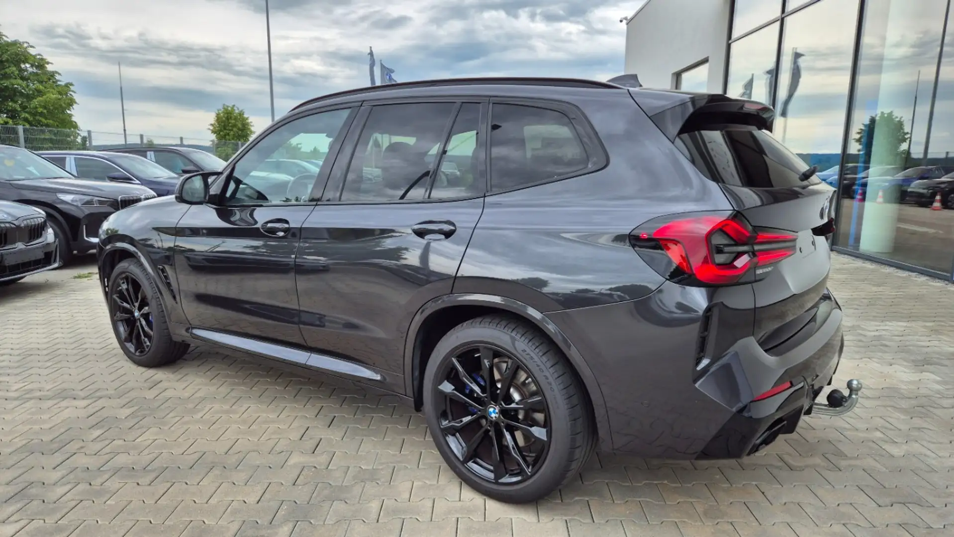 BMW X3 M 40d AHK/PanoSD/Laser/Standheiz/Laser/Head-Up/ Gris - 2