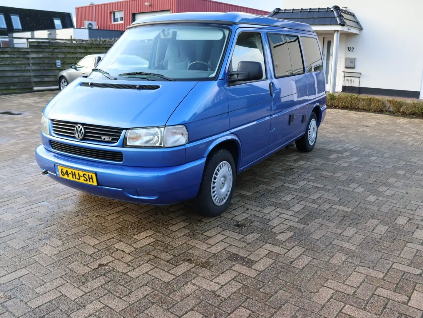 Volkswagen Transporter Camper Bleu - 1