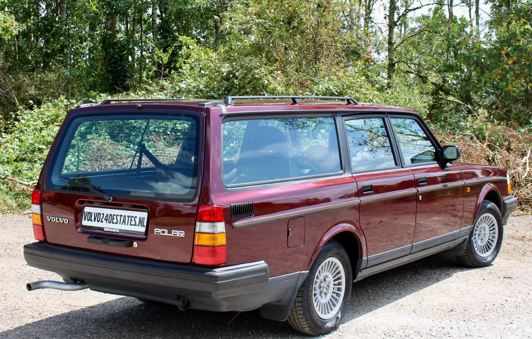 Volvo 240 2.3i Polar Estate Ruby Red Metallic Rood - 2