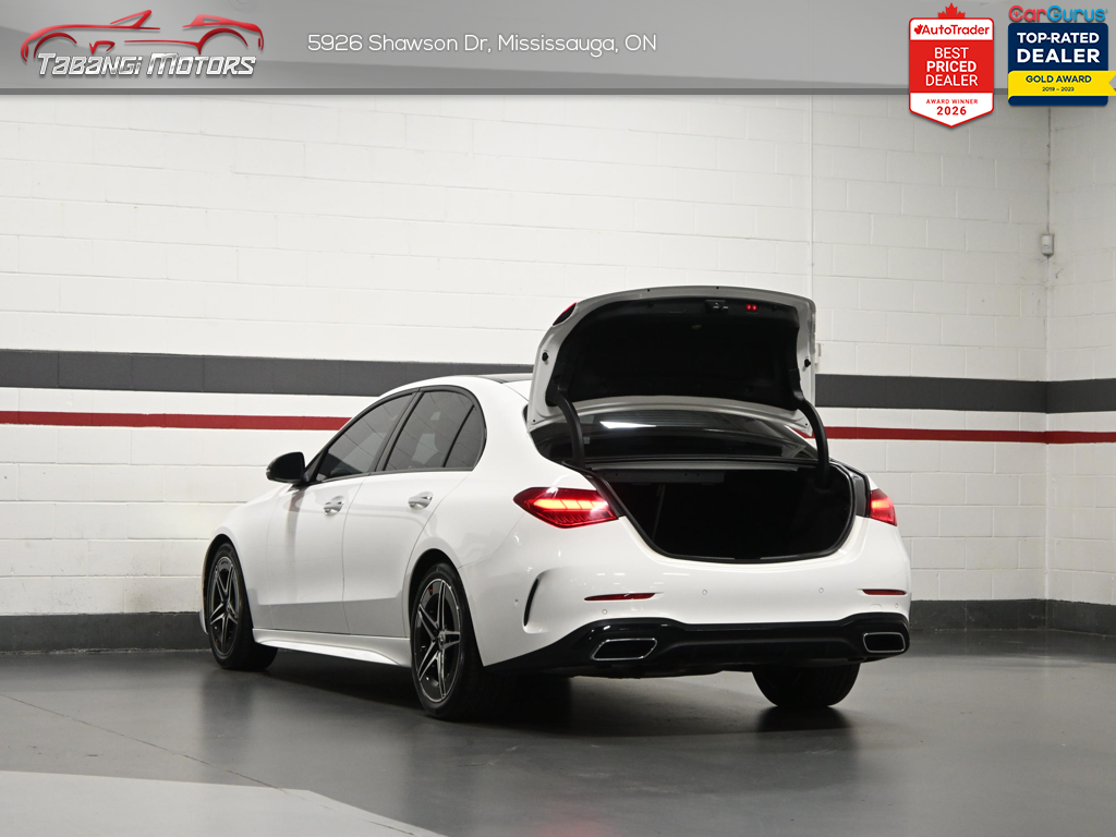 2023 Mercedes-Benz C-Class Sedan C 300 4MATIC AMG Night 360CAM Panoramic Roof Ambi