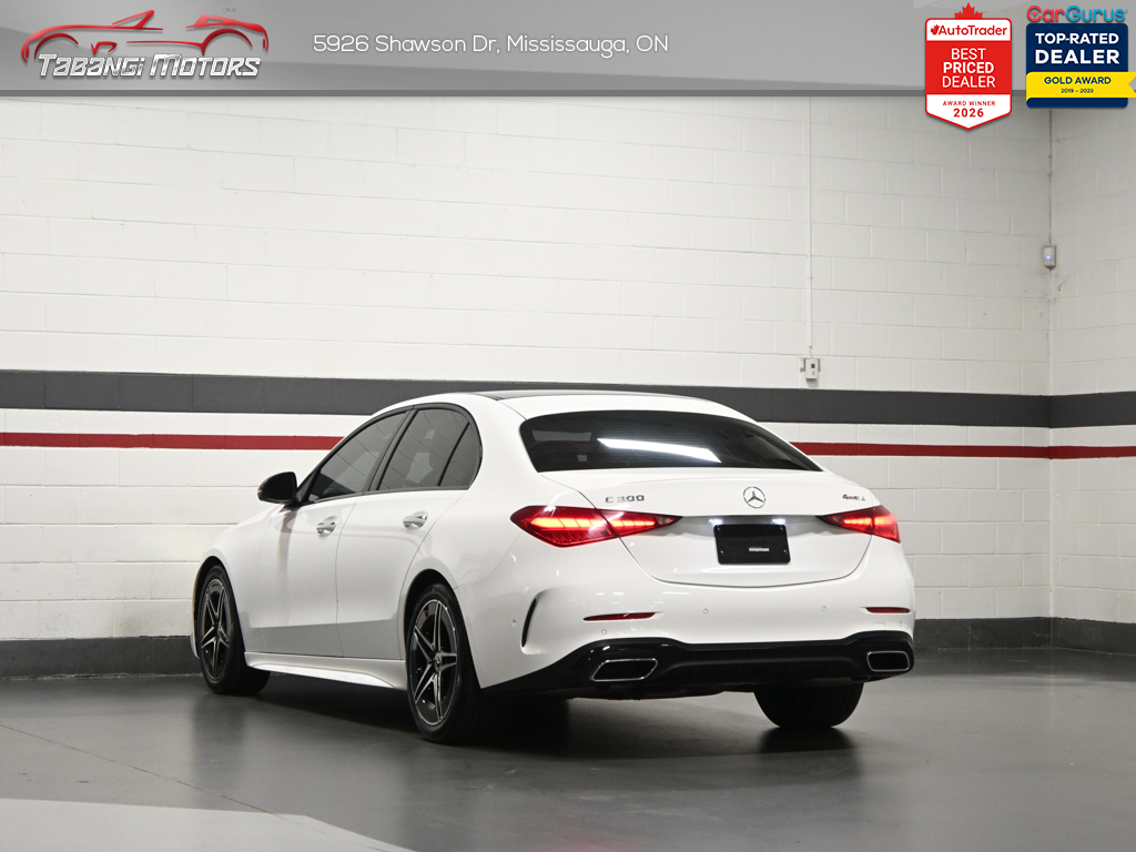 2023 Mercedes-Benz C-Class Sedan C 300 4MATIC AMG Night 360CAM Panoramic Roof Ambi