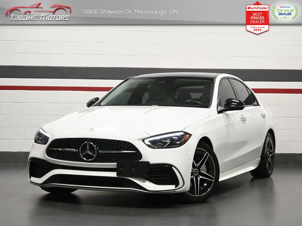 2023 Mercedes-Benz C-Class Sedan C 300 4MATIC AMG Night 360CAM Panoramic Roof Ambi