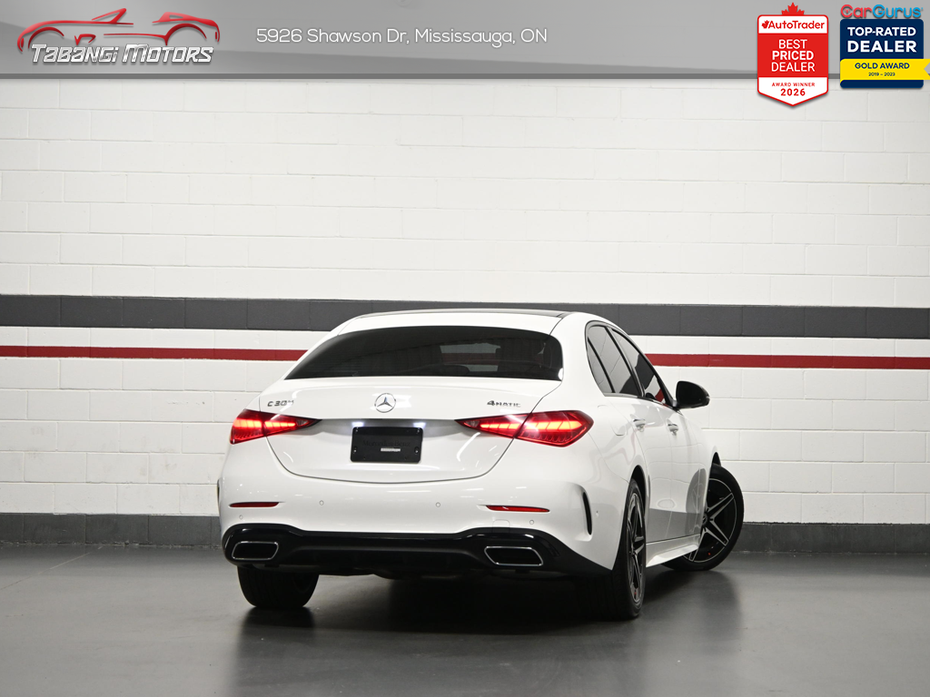 2023 Mercedes-Benz C-Class Sedan C 300 4MATIC AMG Night 360CAM Panoramic Roof Ambi