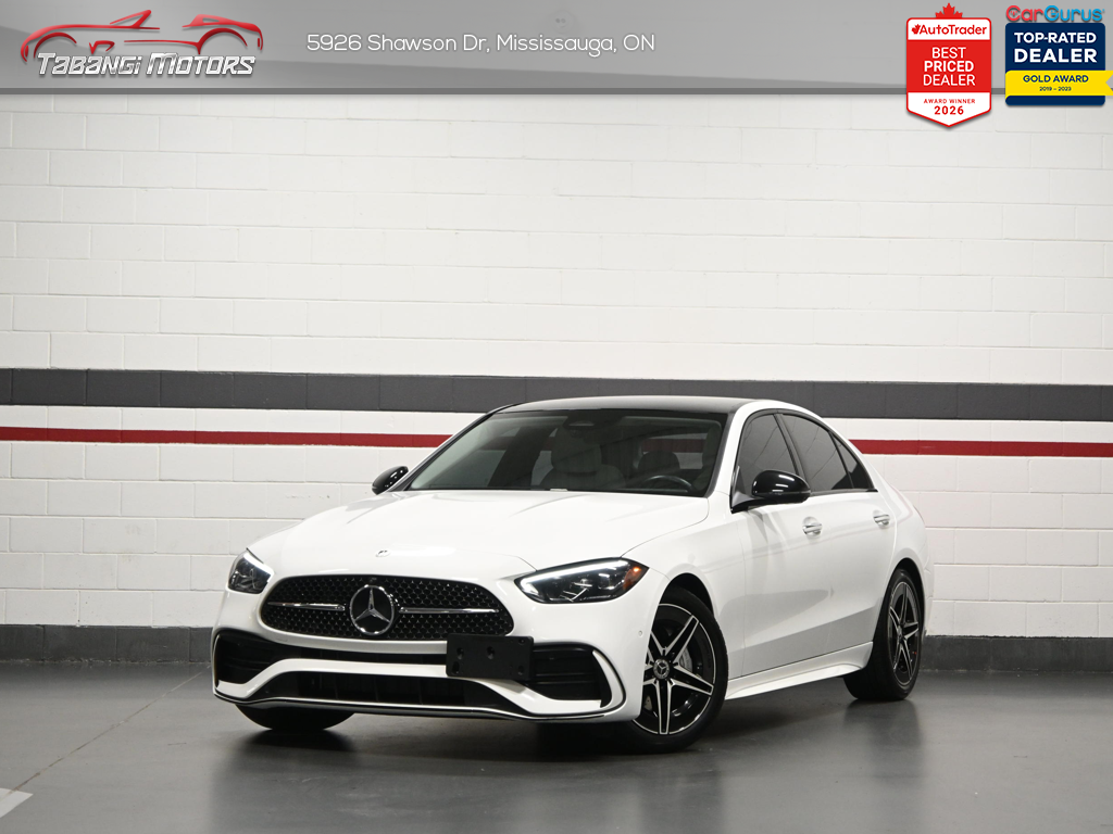 2023 Mercedes-Benz C-Class Sedan C 300 4MATIC AMG Night 360CAM Panoramic Roof Ambi