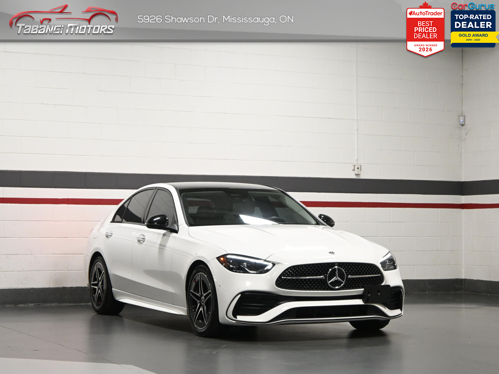 2023 Mercedes-Benz C-Class Sedan C 300 4MATIC AMG Night 360CAM Panoramic Roof Ambi