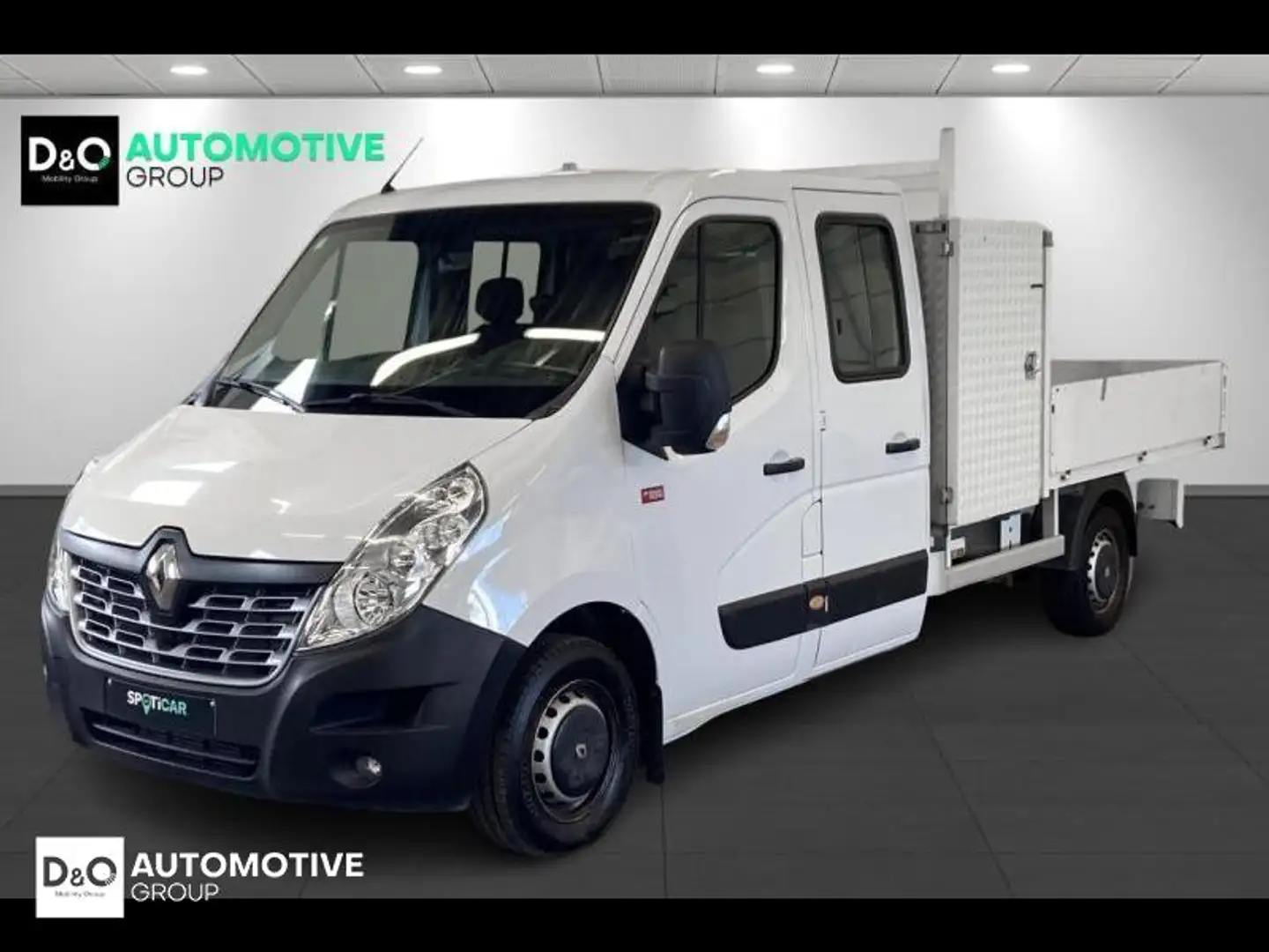 Renault Master chassis dubbel cabine Wit - 1