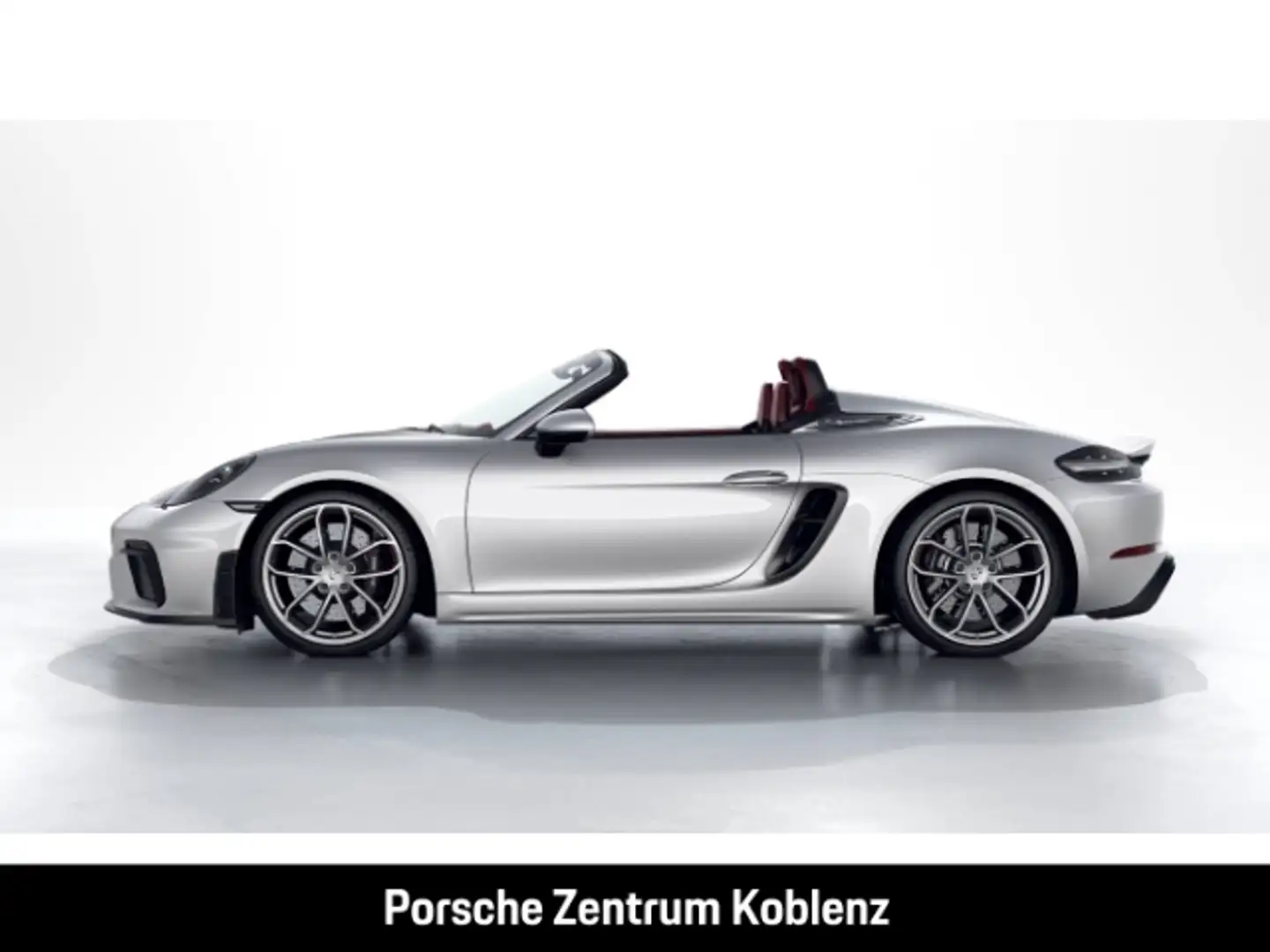 Porsche 718 Spyder Plateado - 2
